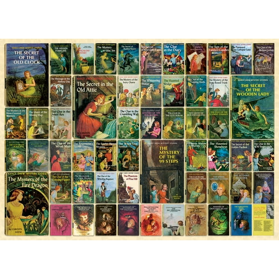 Jigsaw Puzzle 1000 Pieces 26.625"X19.25"-Nancy Drew