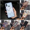 thumbnail image 4 of LYM-Phone Case For Xiaomi Mi 8, Waterproof TPU Protective Back Cover Full wrap Durable Anti-dust Silicone Dirt-resistant Shockproof Phone Pouch Cartoon Anti-knock Fashion Design Graffiti, 4 of 9