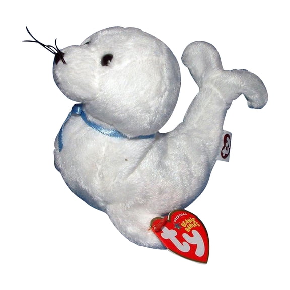 Ty Beanie Babies Icing the Seal Plush 2004