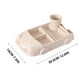 thumbnail image 5 of Car Food Tray Division Cute Split Set Bowl Tableware, rolling cart tableware, foldable split bowl set, modern stylish design, portable eating tray, metal frame wooden base, 2-tier compact, 5 of 7