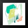thumbnail image 2 of Vess, June Erica 15x15 Black Modern Framed Museum Art Print Titled - Chromatic Intent VI, 2 of 5