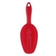 thumbnail image 2 of Cuchara de plástico para hielo, cuchara para servir dulces, botes para bufés, productos secos, cuchara multiusos para comida de cocina, para café, té, harina, postres de boda, color rojo, 2 of 7