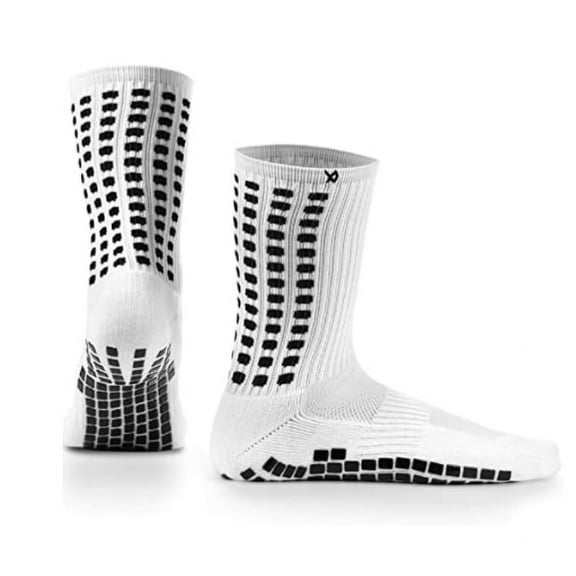 Football Socks - Anti Slip Soccer Socks - Men'S Soccer Socks - Breathable Wear-Resistant Sports Grip Pads Socks For Football Socks Youth Boys Sports Padded Socks - 1 Pair