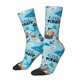 thumbnail image 1 of Balery Animal Pirate Calcetas Largas con Estampado para Hombre y Mujer – Suaves y Transpirables, Talla Única (US 5-11), 1 of 6
