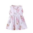 thumbnail image 1 of Birdeem Robe Sans Manches Col Rond Bébé Filles Été Imprimé Robe Sans Manches Col Rond, 1 of 1