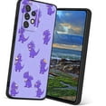 thumbnail image 1 of Compatible with Samsung Galaxy A52 5G Phone Case, Cute-Dinosaur-T-Rex-Dino10 Case Men Women, Flexible Silicone Shockproof Case for Samsung Galaxy A52 5G, 1 of 1