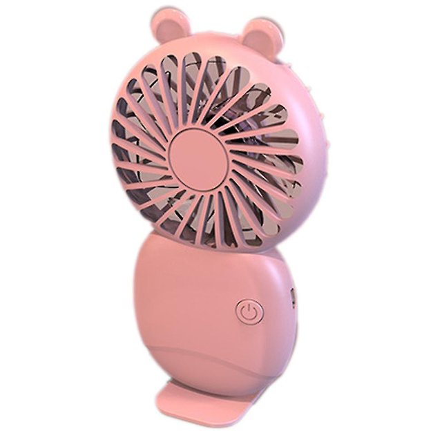 Ventilador personal eléctrico, pequeño ventilador con pilas de 3 velocidades, adecuado para viajes