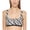 Black White, variant on DKNY Women's Printed Square Neck Bikini Top Swimsuit Black Size Large