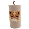 thumbnail image 2 of Cotton Laundry Hamper With Animal Look, Toy Storage Basket, Blanket Box For Kids, Foldable, Organic Cotton Material, 2 of 8