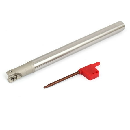 Unique Bargains T8 Wrench Indexable End Mill BAP 300R C15.6-15-200-2T for APMT1135PDER Insert
