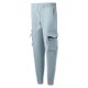 thumbnail image 5 of Ceisia Men's Spring Summer Washed Solid Gift Color Pants - Drawstring Elastic Waist Zipper Pocket Casual Fashion Pants, 5 of 8