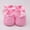 Pink, variant on Infant Toddler Baby Soft Sole Cloth Bowknots Lace Shoes