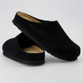 thumbnail image 4 of Cushionaire Lute Genuine Suede Leather Clogs for Women Indoor and Outdoor – Comfortable Slip On Womens Clogs with Cushioned Footbed, 4 of 24