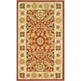 thumbnail image 6 of SAFAVIEH Chelsea Anita Traditional Wool Area Rug, Red/Ivory, 1'8" x 2'6", 6 of 10