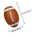 thumbnail image 2 of unbranded 3Ud Faroles Decorativos De Papel Con Forma De Rugby En Café Para Fiestas Y Eventos, 2 of 8