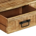 thumbnail image 3 of vidaXL TV Cabinet Natural wood, Black, 3 of 5