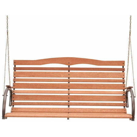 Jack Post CG-05Z 48" High Back Wood Swing with Chain