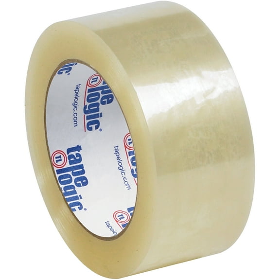 Tape Logic  2 in. x 110 yards Clear No.122 Quiet Carton Sealing Tape - Pack of 6