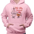 thumbnail image 2 of Holiday Tis the Season Hoodie Sweatshirt Unisex Small Pink, 2 of 5