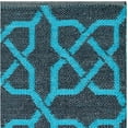 thumbnail image 3 of SAFAVIEH Patio TMF121B Handwoven Spray / Blue Rug, 3 of 3