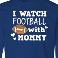 thumbnail image 4 of Inktastic I Watch Football with My Mommy Long Sleeve Youth T-Shirt, 4 of 5