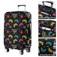 thumbnail image 5 of Colorful Controllers Games Icons Black Pattern Luggage Cover Fashion Suitcase Cover Baggage Covers Fit 25-28 Inch Luggage (Go Travel), 5 of 5
