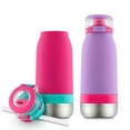 thumbnail image 2 of Ello Emma 14 oz. Stainless Steel Water Bottle, 2 Pack, 2 of 4