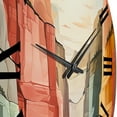 thumbnail image 5 of Designart "Majestic Palette of Canyons III" Canyon Oversized Wall Clock, 5 of 5