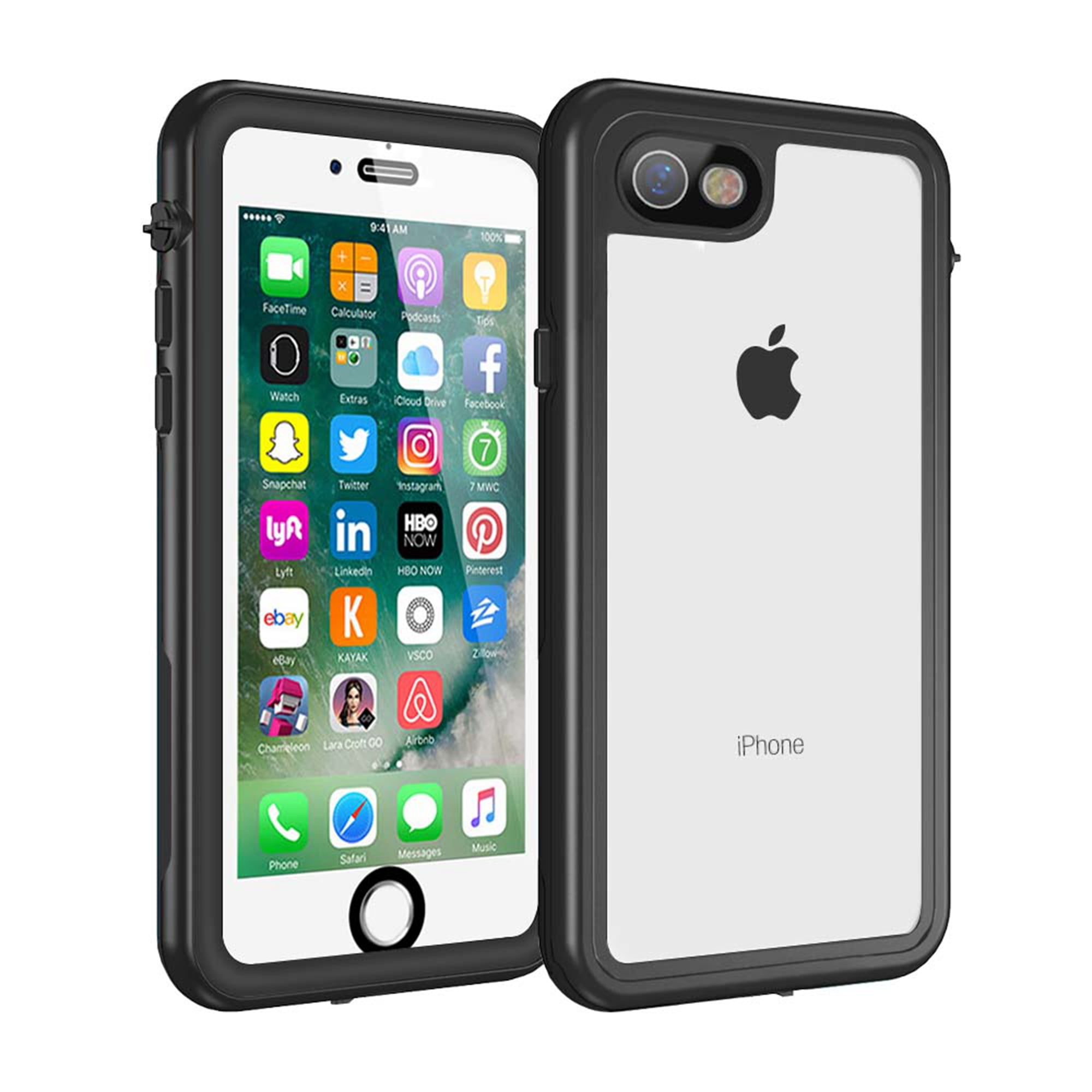 Iphone Se 2020 Waterproof Case Iphone 7 Iphone 8 Shockproof Case Dteck Full Body