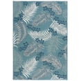 thumbnail image 4 of SAFAVIEH Sunrise Jane Floral Reversible Indoor/Outdoor Area Rug, Grey/Blue Ivory, 4' x 5'7", 4 of 9