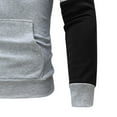 thumbnail image 5 of LEEy-world Men'S Hoodies Hoodies for Men Zip Up Sweashirts Thick Coats Sherpa Lined Winter Heavyweight Hooded Jacket Grey,M, 5 of 5