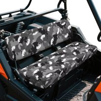 Uorisanigo Mule Seat Cover Anti-Slip Bat Camouflage UTV Front Bench Seat Cover Fit for Kawasaki Mule 3010 Diesel 4x4 2003-2008 UTV Pioneer Seats Accessories for All Seasons Windproof