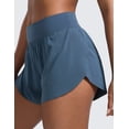 thumbnail image 5 of CRZ YOGA High Waisted Running Shorts for Women 3" Workout Athletic Track Quick Dry, 5 of 6