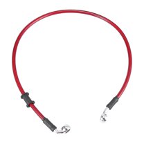 Universal 70cm 27.56" Brake Clutch Oil Hose Line Pipe Red for Motorcycle