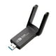 thumbnail image 1 of Adaptador USB Perfke Adaptador Wi-Fi USB 1800 Mbps IEEE802.11AX 2.4 GHz, 1 of 6