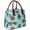 Green, variant on Floral Lunch Bag for Women, Reusable Insulated Cooler Cute Lunch Tote Box for Office Work
