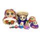thumbnail image 3 of 5 capas niñas patrón tilo ruso anidamiento Matryoshka muñecas juguetes (D) Ndcxsfigh Nuevos Originales, 3 of 7
