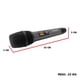 thumbnail image 4 of Set Profesional 2 Micrófonos Inalámbricos Steelpro UHF 70m Color Negro, 4 of 6