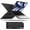 Black, variant on IBENZER MacBook Air 13 inch case 2025 2024 2023 2022 M5 A3449 M4 A3240 M3 A3113 M2 A2681, Hard Shell Case with Keyboard Cover, Turkish Blue, W-MAT13-KK-TUBL+1