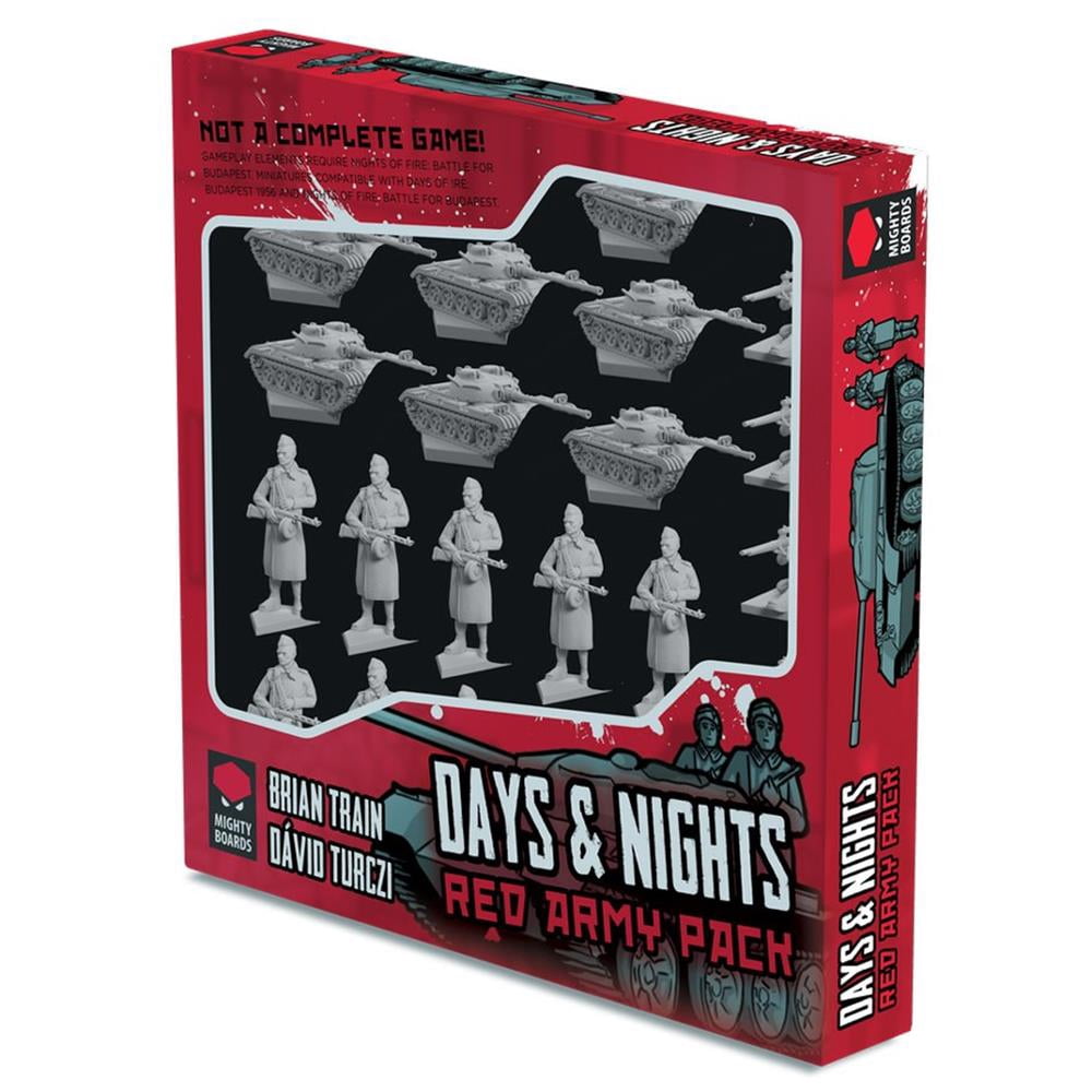 Days and Nights Red Army Expansion Strategic Interactive Campaign Board Game  Mr. B. Games MIB1026RA - Walmart.com