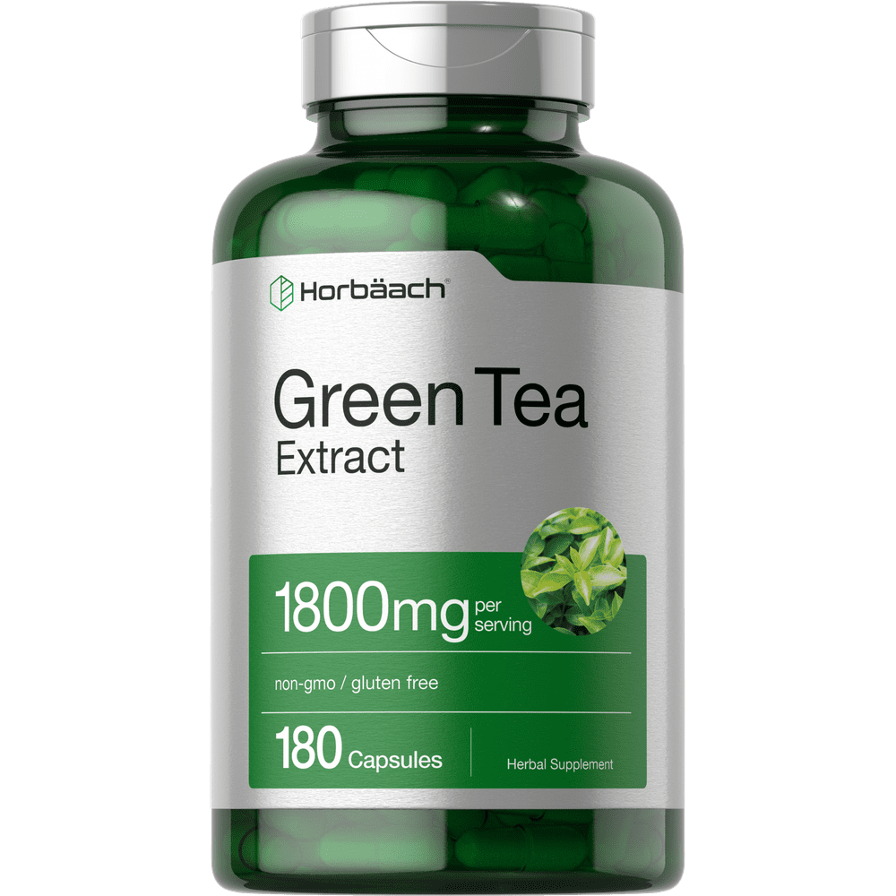 EGCG Green Tea Extract Pills 1200 mg 180 Capsules Max Potency Non