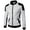 31#White, variant on Mens Casual Stand Collar Leather Jacket Biker Motorcycle Jackets