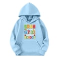 thumbnail image 4 of LIIPEE Fashion Graphic Hoodie For Boys Long Sleeve Hooded Sweatshirt With Pockets Kids Autumn Back To School Cute Casual Pullover,11-12 Years, 4 of 4