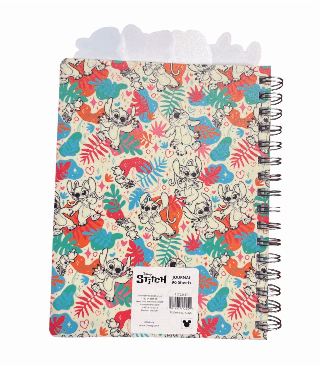 Disney Stitch 4-Tab Poly Journal
