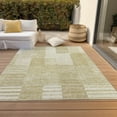 thumbnail image 6 of Addison Rugs Chantille Indoor/Outdoor Transitional Striped Beige Washable Rectangle Rug, 10' x 14', 6 of 6