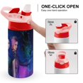 thumbnail image 4 of Descendants Poster Kid's Insulated Water Bottle With Straw Vacuum Stainless Steel Cup Leak-Proof Toddler Thermoses Water Cup For Children, 4 of 8