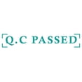 thumbnail image 1 of Printtoo Q.C Passed Self Inking Rubber Stamp Pre-Inked Office Stamp- Home Office Business Stationery, Green- 42 x 9 mm, 1 of 7