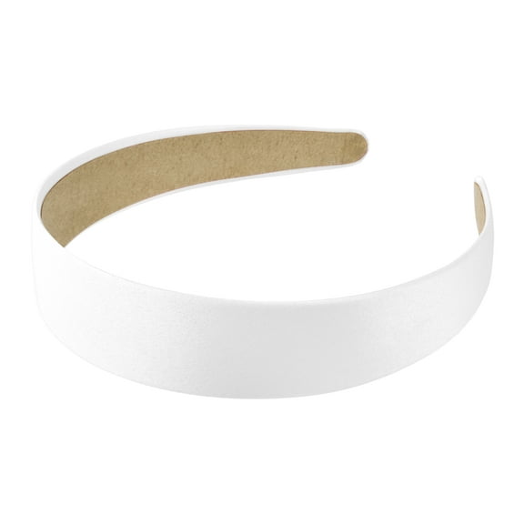 Unique Bargains Non-Slip Headband for Women 1inch Wide White