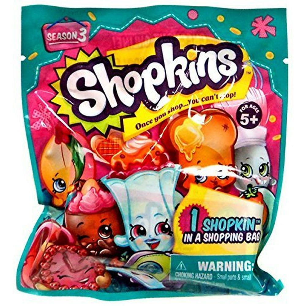 Shopkins Season 3 Blind Bag One in a Shopping Bag