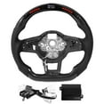 thumbnail image 1 of Car Modified Accessory,Carbon Fiber LED Shift Steering Wheel Steering Wheelfor M Remarkable Clarity, 1 of 14